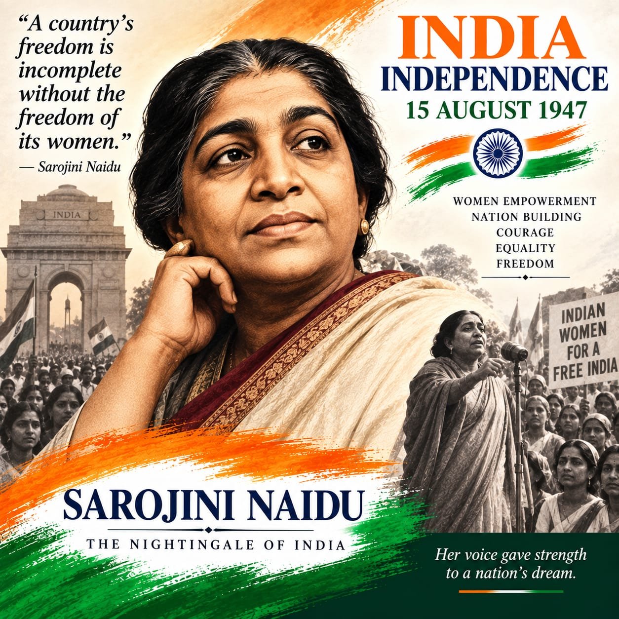 Sarojini Naidu