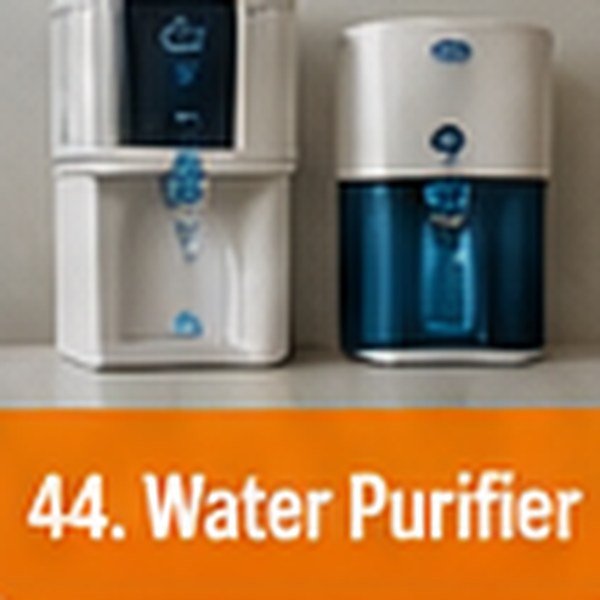 city shopping demo water purifier