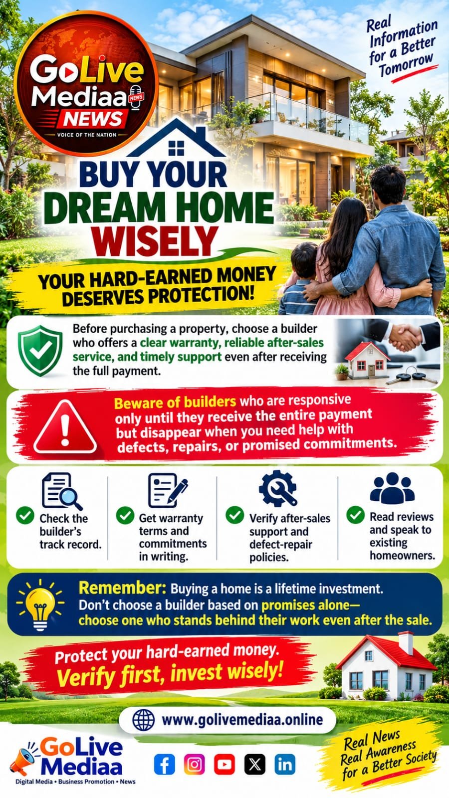 🏡 BUY YOUR DREAM HOME WISELY — YOUR HARD-EARNED MONEY DESERVES PROTECTION!