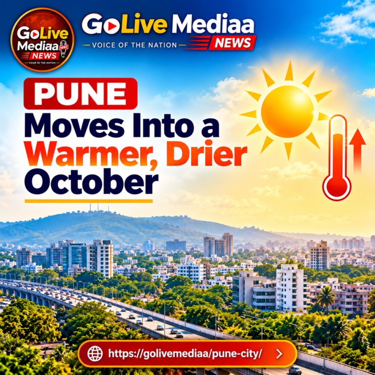 PUNE MOVES INTO A WARMER, DRIER OCTOBER